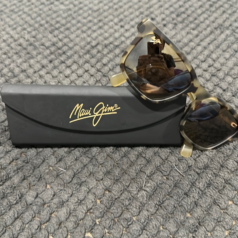 Maui Jim Tortoise shell polarized lens
